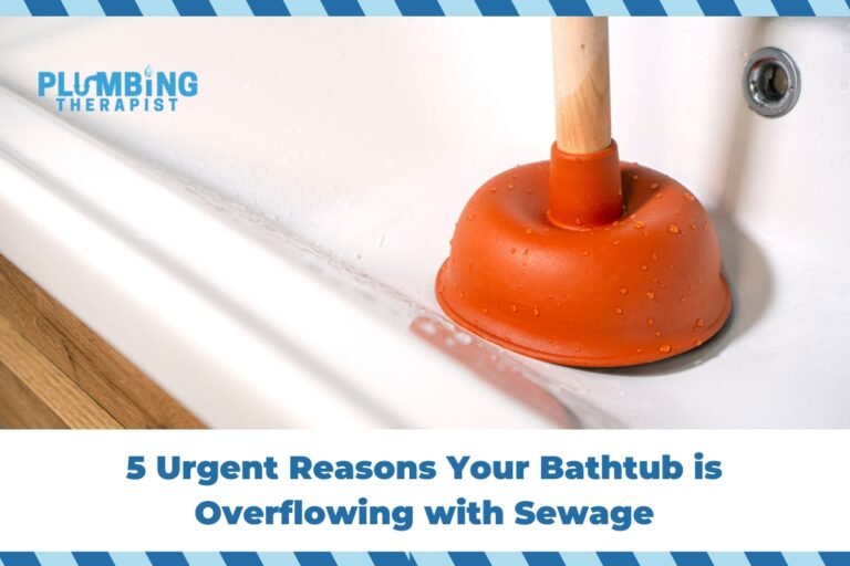 5 Urgent Reasons Your Bathtub is Overflowing with Sewage
