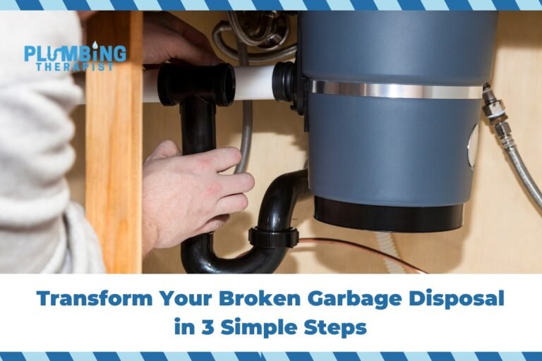Transform Your Broken Garbage Disposal in 3 Simple Steps